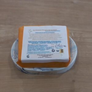 Porte savon jesmonite vue 1 avec savon